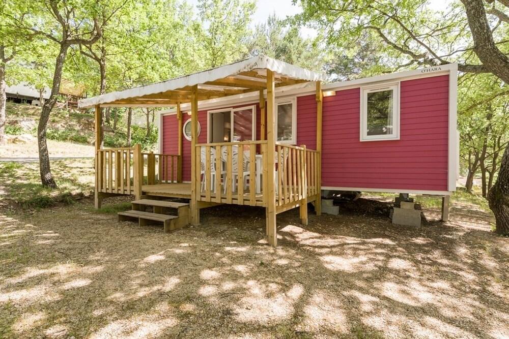 Camping Domaine De Chanteraine Les Salles-sur-Verdon Exteriör bild